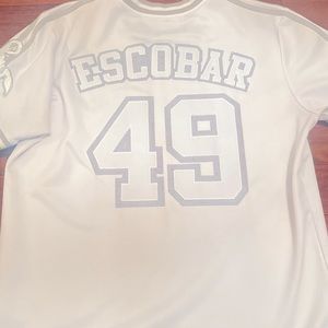 Men’s XL White Escobar Jersey Style Shirt